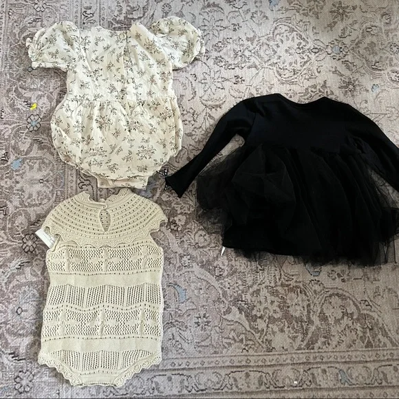 Girl’s Dress/Romper Bundle - 12-18M - Picture 2 of 4